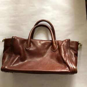 Madewell Camden satchel leather handbag
